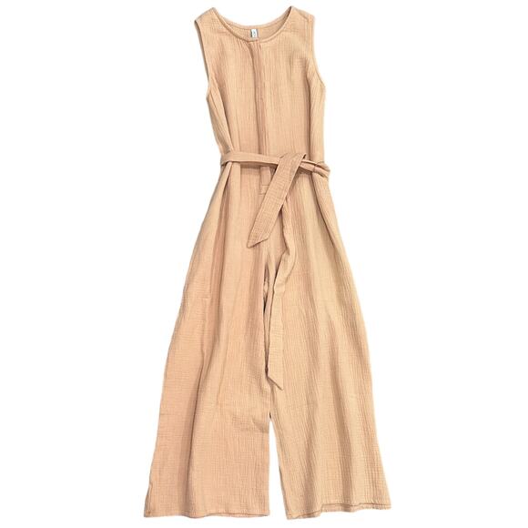 Rachel Pally Sadie Jumpsuit in Apricot - Picture 2 of 6